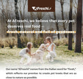 A Freschi srl® Air-Dried Dog Food, Real Chicken Recipe, W Shape, 2.2 lb