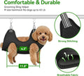 pickpiff Dog Grooming Table with Arm, 35.5" L×23.6" W x 30" H Foldable Heavy Duty Pet Grooming Station with Adjustable 33.5" Height Arm, Hammock & Nooses, Tray, Non-Slip Waterproof Tabletop