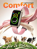 Smart Dog Bark Collar, AI Smart Detection Anti Barking Collar with Beep & Vibration Training Modes, 7 Sensitivity Levels