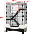 Homey Pet Rat Cage, Small Animal Cage for Ferret, Chinchilla, Guinea Pig