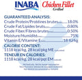 INABA Premium Grilled Chicken Fillet Cat Treats with Vitamin E and Green Tea Extract, 0.9 Ounces Each, Pack of 10, Variety Box