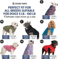Spark Paws Dog Winter Coat Jacket - Warm Dog Clothes for Small Large Dogs