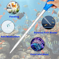 KABASI Waste Clean Tool Coral Fish Feeder with 2PCS Extension Pipes