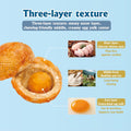 Funny Dog Treats Ball, 2Pcs Chicken Wrapped Rawhide Balls with Egg Yolk Center – Fun Dental Snacks for Medium & Large Do