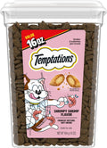 Temptations Cat Treats, Classic Crunchy and Soft Cat Treats, Shrimpy Shrimp Flavor, 16 oz. Tub