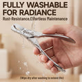 Cattio Dog Nail Clippers - All Steel Material, Built-in Spring,Heavy Duty Dog Nail Trimmer Full Metal Razor Sharp Professional for All Dogs Cats with Thick Toena,Dog Nail Trimmers