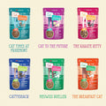 Weruva Cats in the Kitchen Slide N' Serve The Brat Pack Variety Cat Food Pouches