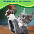 Smokey's Stash Rabbit Fur Mouse Cat Toy 12 per Pack White and Gray Fuzzy Toys for Cats with Rattle Realistic Fake mice