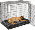 Solutions by Midwest 54-Inch Double Door Crate, Giant Breed Dogs, 100+ lbs
