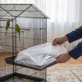 100 Pcs Disposable Bird Cage Liners Bags Accessories