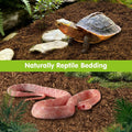 VCEPJH Reptile Soil Substrate Burrowing Tortoise Bedding for Habitat Bearded Dragon Enclosure Topsoil Terrarium Substrat