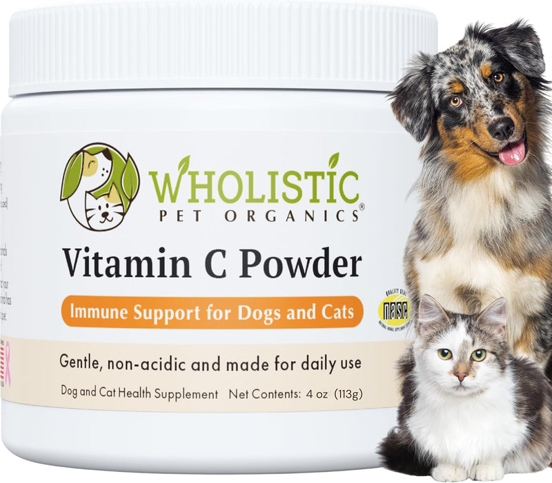 Vitamin C for Dogs and Cats, 4 oz, 113 Scoops, Cat & Dog Allergy Relief