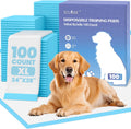 SCLOSE XL Dog Pee Pads 100 Count, 34"x28" Disposable Puppy Training Pads