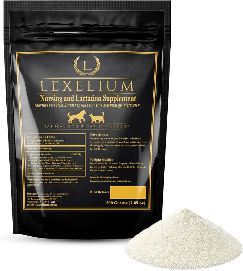 Nursing & Lactation Support for Dogs & Cats, Breeder Recovery Powder, 200 g