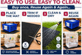 Bird Cage Mat, 29.5" x 21.5", Pack of 2, Waterproof, Reusable