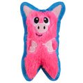 Outward Hound Durablez Minis – Squeaky Plush Dog Toy, No Stuffing for Less Mess, Interactive & Tough, Jumbo Squeaker, Puppies & Small Dogs, Pig, 6.8"