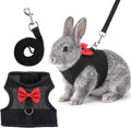 Rabbit Ferret Harness Bunny Harness and Leash Set Soft Breathable M