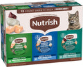 Nutrish Chicken Lover's Wet Cat Food Variety Pack, 2.8 oz Cup (Rachael Ray)