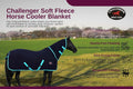 Challenger Horse Sheet Polar Fleece Cooler Exercise Blanket Wicks Moisture 4384