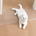 Uross Carpet Protector for Pets - Cat Carpet Protector for Doorway, Anti Scratch Under Door Cat Scratch Protector Mat, Easy to Cut Plastic Carpet Scratch Stopper Guard 3.6FT x 3PCS