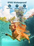 Wireless Dog Fence System, GPS Wireless Dog Collar with 3 Correction Modes, Pet Containment System with AI Smart Signal,