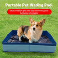 Foldable Dog Pool Supplies, Portable Pet Wading Pool Bathtubs for Cat Dog