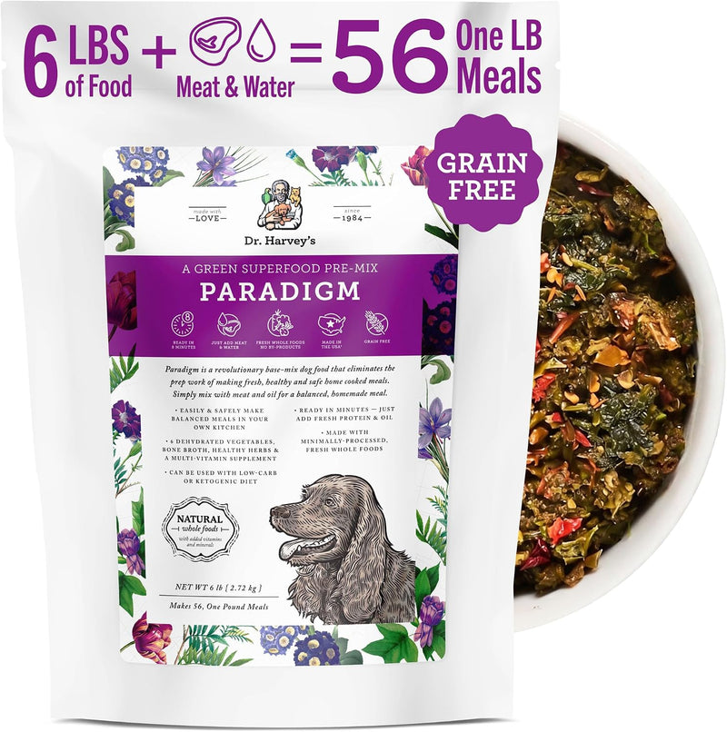 Dr. Harvey's Paradigm Green Superfood Base Mix for Dogs (6 lb)