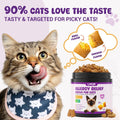 Cat Allergy Relief Chews with Omega-3 for Cats, 500 Crunchy Treats