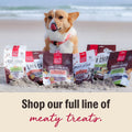 The Honest Kitchen Meaty Littles Dog Treats, Beef & Salmon Recipe, Made with Human Grade Ingredients, High Protein Mini 