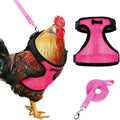 Adhafera Chicken Harness with Leash, Upgraded Double Adjustment Chicken Harness and Leash Set for Hens, Duck, Goose, Sma