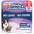 Hartz Home Protection Super Absorbent Odor Eliminating Lavender Scented No Leak Dog Pads,XL 30 count