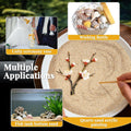 RAINFLOW 15oz Fine Yellow Sand for Crafts - Colored Quartz Zen Garden Sand
