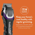 Wahl Pro Animal Stable Grip Equine Grooming Kit, Long Power Cord