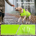 VIVAGLORY Dog Raincoat Wetoff Dog Rain Coat, S