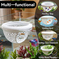 Floating Betta Shrimp Cave, Multi-Functional Aquarium Hammock for Hiding Feeding, Floating Betta Fish Skins with Feeding