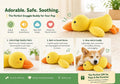 Paw-FECT Piece Plush Calming Duck Dog Toy, with Quacking Sound, Emotional Support Soft Chew Toy, Great for All Breed of 