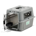 Petmate Sky Kennel For Air and Travel Airline Compliant Dog Crate for Smaller Dog Breeds or Pets up to 15 lbs, Heavy Duty Dog Kennel, Made in the USA- 21" L