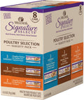 Wellness CORE Signature Selects Variety Pack Adult Canned Wet Cat Food, Natural, Protein Rich, Grain Free, Poultry Recip