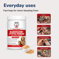 BleedGuard Styptic Powder for Dogs & Cats, 1.76oz Large Size – Fast-Acting Blood Stop Powder for Nail Trimming, Grooming