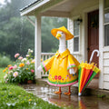 Porch Goose Raincoat Outfits - 23 Inch Porch Goose Statue Clothing