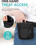 1¼-Cup Magnetic Closures Dog Training Treat Pouch with Clip