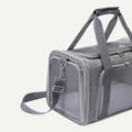 Amazon Basics Soft Cat & Dog Carrier with Adjustable Shoulder Strap, Airline-Approved, Foldable and Portable Design, Mesh Ventilation, Folds Flat for Storage