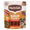 Nutrish Soup Bones Premium Dog Chews with Real Beef and Barley, 11 Chews, Packaging May Vary (Rachael Ray)