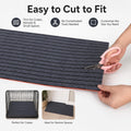 47"x32" Dog Crate Mat, Waterproof Non-Slip Washable Kennel Floor Protector