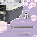 20 Sets Pet Carrier Replacement Fasteners - Heavy Duty Stainless Steel Bolts and Nuts for Kennel - Dog and Cat Replaceme