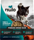 Nulo Freeze-Dried Dog Food or Topper, Grain-Free Turkey & Salmon, 8 oz