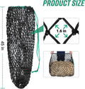 Slow Feed Hay Net, Square Bale PE Horse Hay Net with Drawstring
