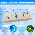 AQUANEAT 12-Pack Replacement Ammonia Reducer Pads Compatible with Aqueon QuietFlow 20 and 75 LED PRO Aquarium Power Filt
