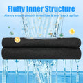 AQUANEAT Aquarium Activated Carbon Filter Media Pad for Fish Tank Pond Canister Filter (10.5" x 18")