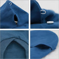 LOPHIPETS Dog Cotton Hoodies Sweatshirts for Small Dogs Chihuahua Puppy Clothes Cold Weather Coat-Navy/S